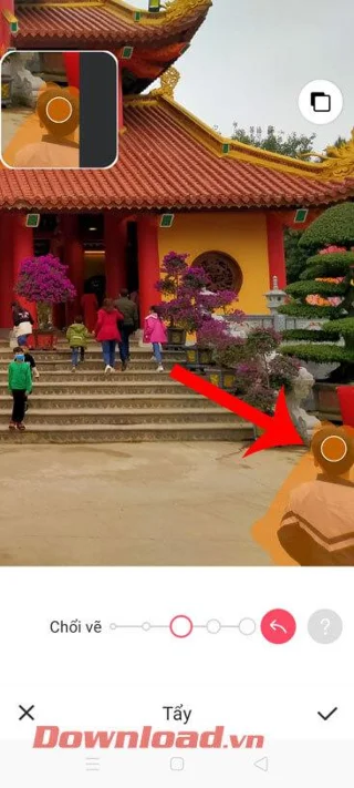 Navodila za brisanje odvečnih ljudi in predmetov na fotografijah z uporabo Meitu