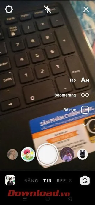 Navodila za dodajanje komentarjev v Instagram Story