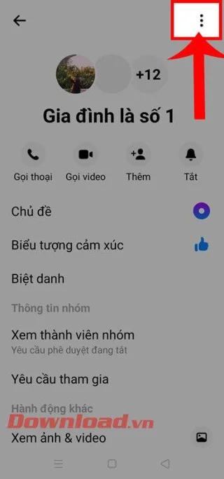 Norādījumi Facebook Messenger tērzēšanas grupas nosaukuma maiņai