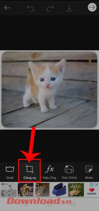 Navodila za rezanje fotografij v kroge na PicsArt