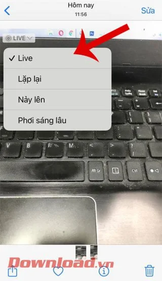 Navodila za spreminjanje učinkov animacije na iPhone