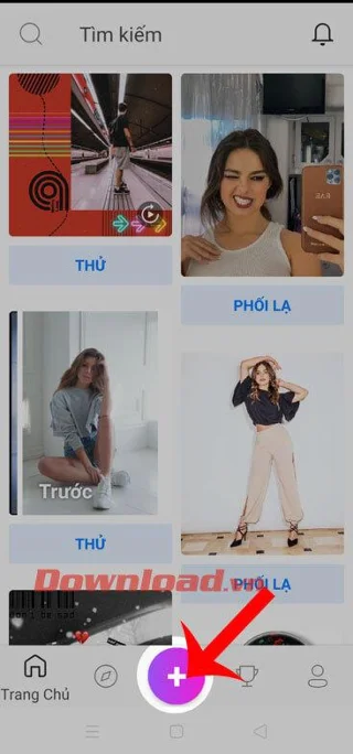 Kako ustvariti prosojne Facebook fotografije s Picsartom
