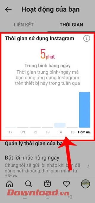 Navodila za ogled časa na Instagramu vsak dan