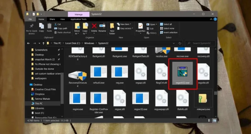 A Rendszerleíróadatbázis-szerkesztő megnyitása Windows 10 rendszeren