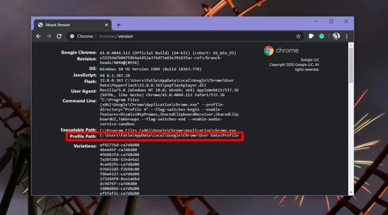 A Chrome gyorsítótár megtekintése Windows 10 rendszeren