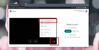 Hogyan lehet elmosni a hátteret a Google Meetben