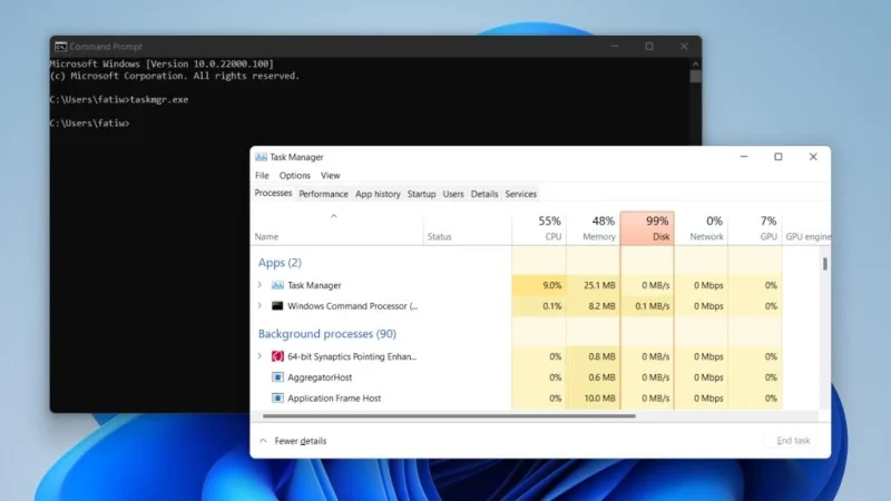 Slik åpner du Task Manager på Windows 11