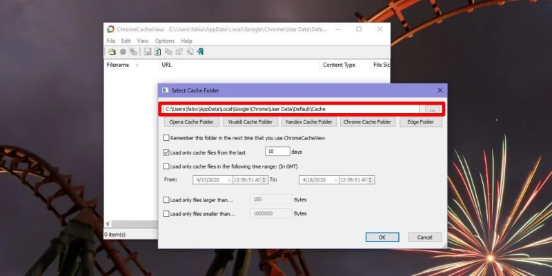 A Chrome gyorsítótár megtekintése Windows 10 rendszeren