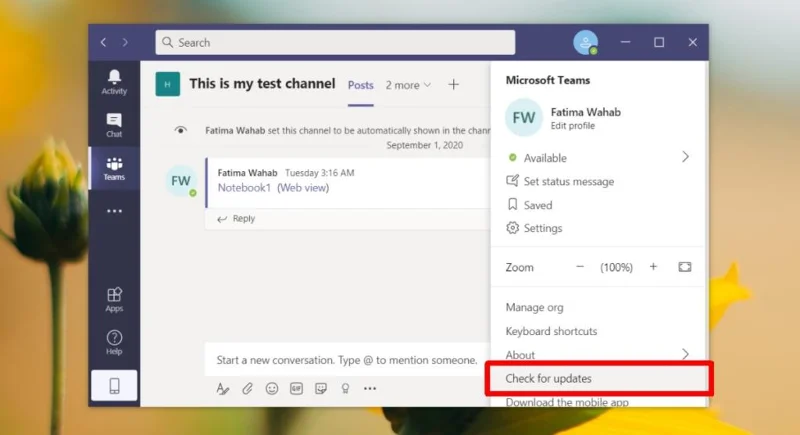 A Microsoft Teams hívásai nem állnak sorba (JAVÍTOTT)