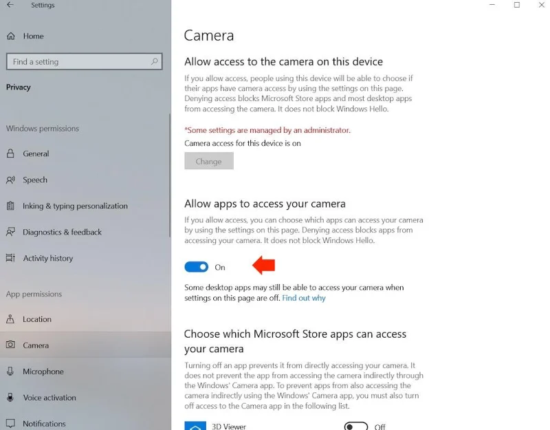 A Microsoft Teams kamera nem működik, nem észlelhető (JAVÍTOTT)
