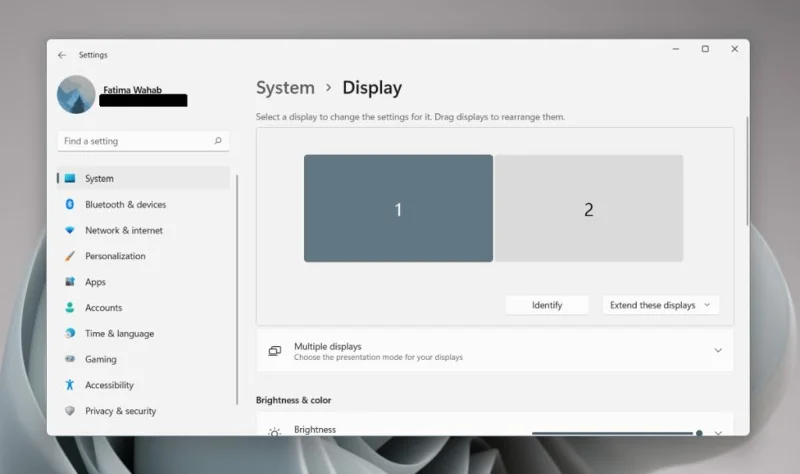 Kuinka yhdistää useita näyttöjä Windows 11:ssä