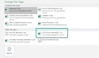 Como exportar a túa folla de cálculo Excel 2019/365 e gardar como CSV?