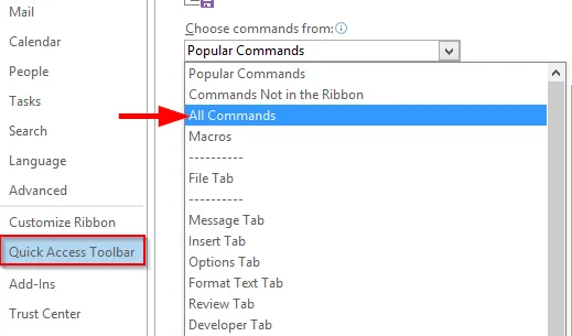 Como escribir de dereita a esquerda en Microsoft Office 2016, 2019 / 365?
