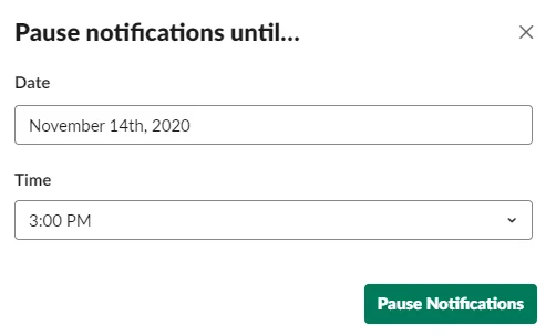 Hogyan lehet letiltani a Slack értesítéseket és hangokat?