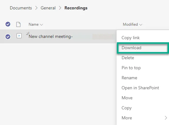 Hol található a Microsoft Teams rögzítési mappája?