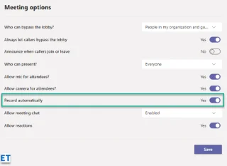 Як записувати зустрічі Microsoft Teams?