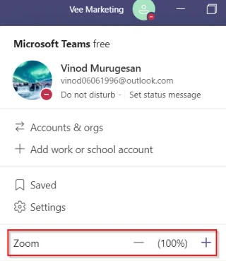 Hogyan lehet megváltoztatni a szöveg méretét a Zoom és a Teams csevegőbeszélgetésekben?