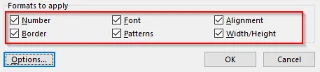 Formatear automaticamente celas, datas, columnas e filas en Excel 2016?