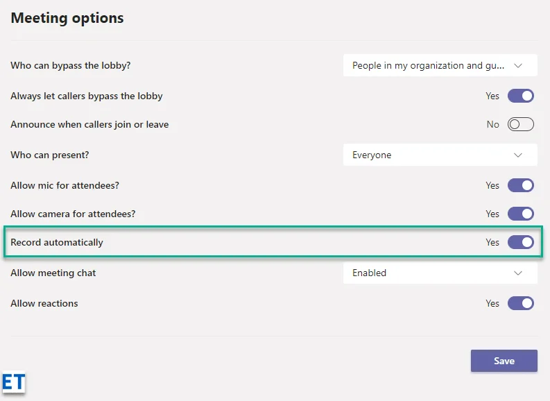 Як записувати зустрічі Microsoft Teams?