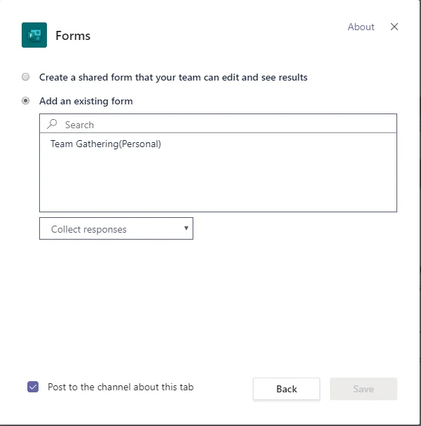 Hogyan adhatunk hozzá egy egyszerű felmérést a Microsoft Teams csatornájához?