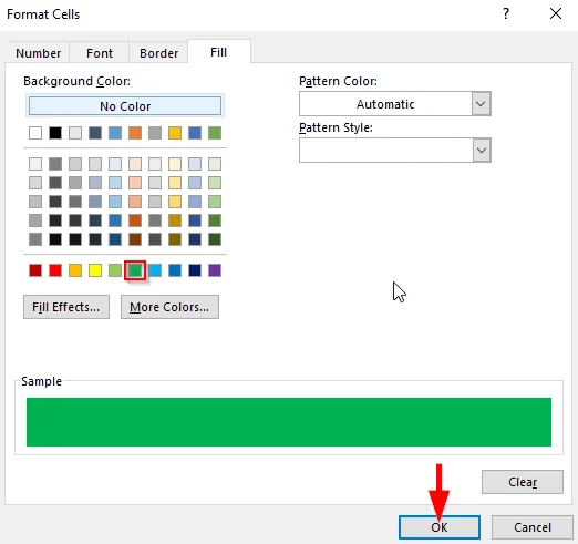 Como resaltar automaticamente filas ou columnas alternativas en Excel 2016?