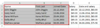 Como resaltar automaticamente filas ou columnas alternativas en Excel 2016?