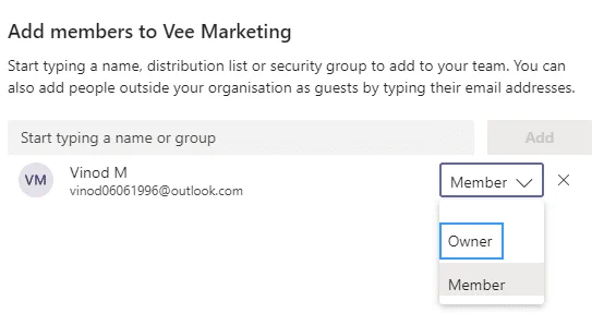 Jak přiřadit vlastnictví týmu a kanálu v Microsoft Teams?