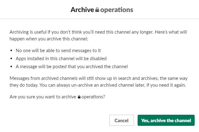 Hvordan fjerne aktive og arkiverte kanaler i Slack?