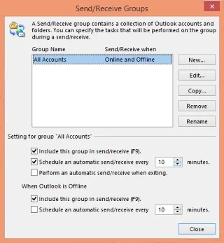 Como actualizar o meu correo da caixa de entrada de Outlook cando non se actualiza automaticamente?
