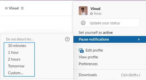 Hogyan lehet letiltani a Slack értesítéseket és hangokat?