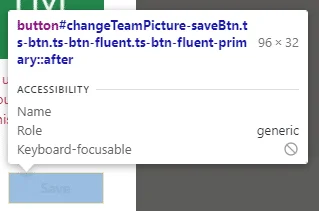Microsoft Teams: Nem tudom megváltoztatni a csapat és a csatorna alapértelmezett képét.