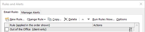 Hogyan lehet ismétlődő automatikus válaszüzeneteket küldeni az Outlook 2019 / 365/ 2016 programban, amikor nincs irodában?