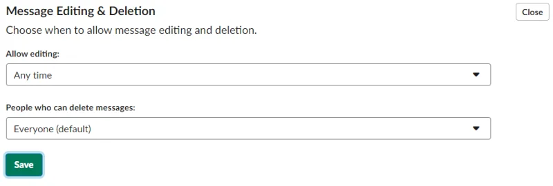 Hogyan lehet módosítani vagy törölni a Slack beszélgetéseket?