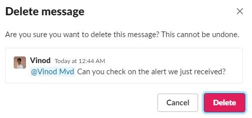 Hogyan lehet módosítani vagy törölni a Slack beszélgetéseket?