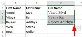Kā apvienot divas vai vairākas šūnas vai kolonnas programmā Excel 2016/365/2019?