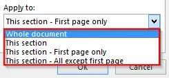 Vytvorte si vlastné orámovanie strany v dokumente programu Word 2016/365/2019