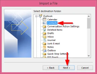 Como importar contactos e amigos de FB e LinkedIn a Outlook 2016 e Outlook.com?
