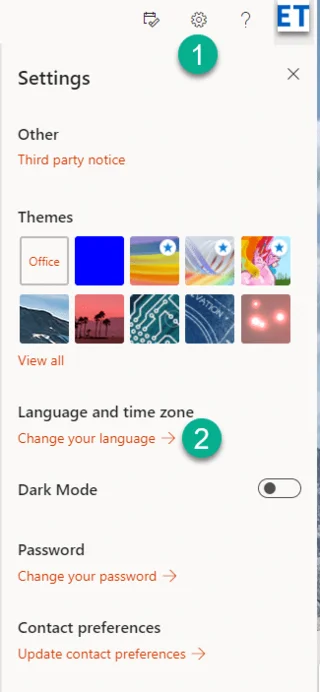 Hogyan módosítható a dátum és az időzóna a Microsoft Teamsben?