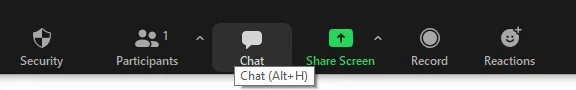 Hvordan sende filer til Zoom Meetings-deltakere og Zoom Chats-kontakter?