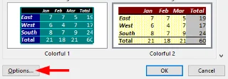 Formatear automaticamente celas, datas, columnas e filas en Excel 2016?
