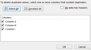 Como eliminar entradas duplicadas dunha lista de Excel 2016?
