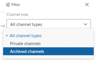 Hvordan fjerne aktive og arkiverte kanaler i Slack?