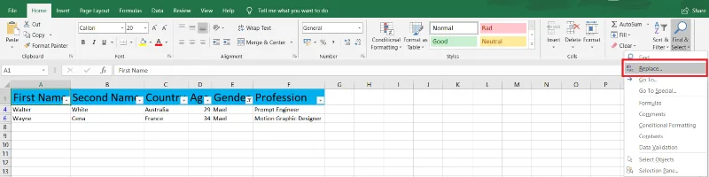 Find uoverensstemmelser i Excel – 5 nemme teknikker forklaret