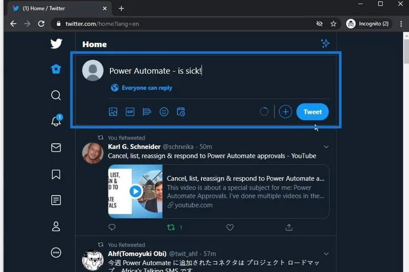 Microsoft Flow-godkjenning med flere alternativer