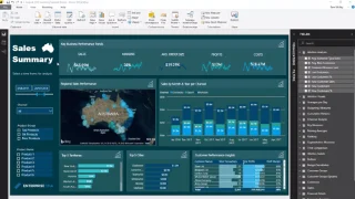 LuckyTemplates datavisualiseringstips for KPI-trendanalyse