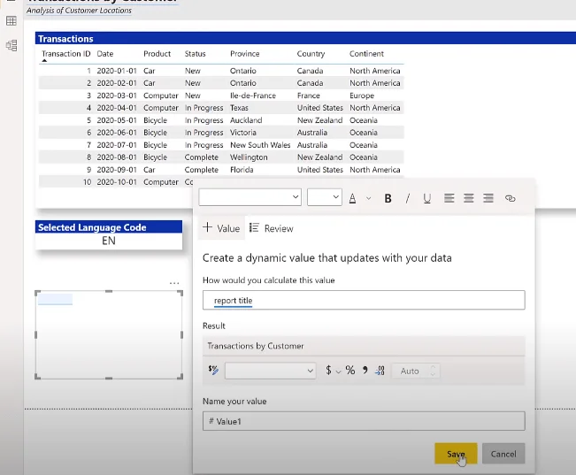 Opret en flersproget LuckyTemplates-rapport