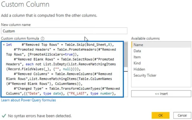 Useiden Excel-arkkien liittäminen LuckyTemplatesiin