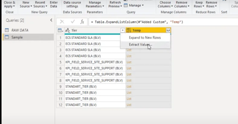 LuckyTemplates Column Split Power Query Tutorial: Hvordan dele flerlinjede Excel-celler i LuckyTemplates
