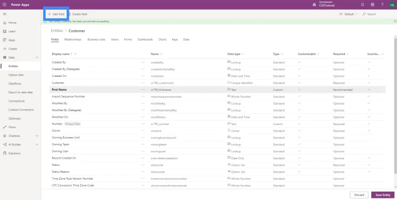 PowerApps-enheter: Slik legger du til forskjellige typer felt