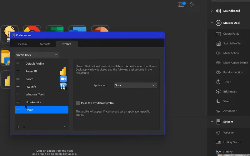LuckyTemplates automatisering med Elgato Stream Deck